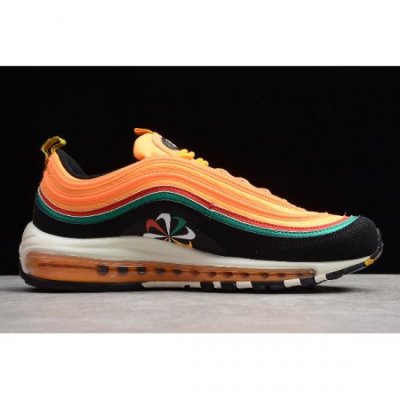 Nike Air Max 97 Turuncu / Siyah / Altın Koşu Ayakkabısı Türkiye - T2PS54YD